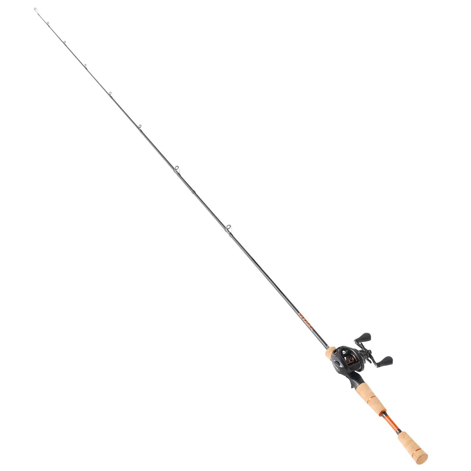 VEVOR 2m IM7 Carbon Baitcasting Rod & Reel Combo, 6+1 BB, 7.0:1 Gear Ratio, Cork Handle, Ceramic Guides — Attēls 9