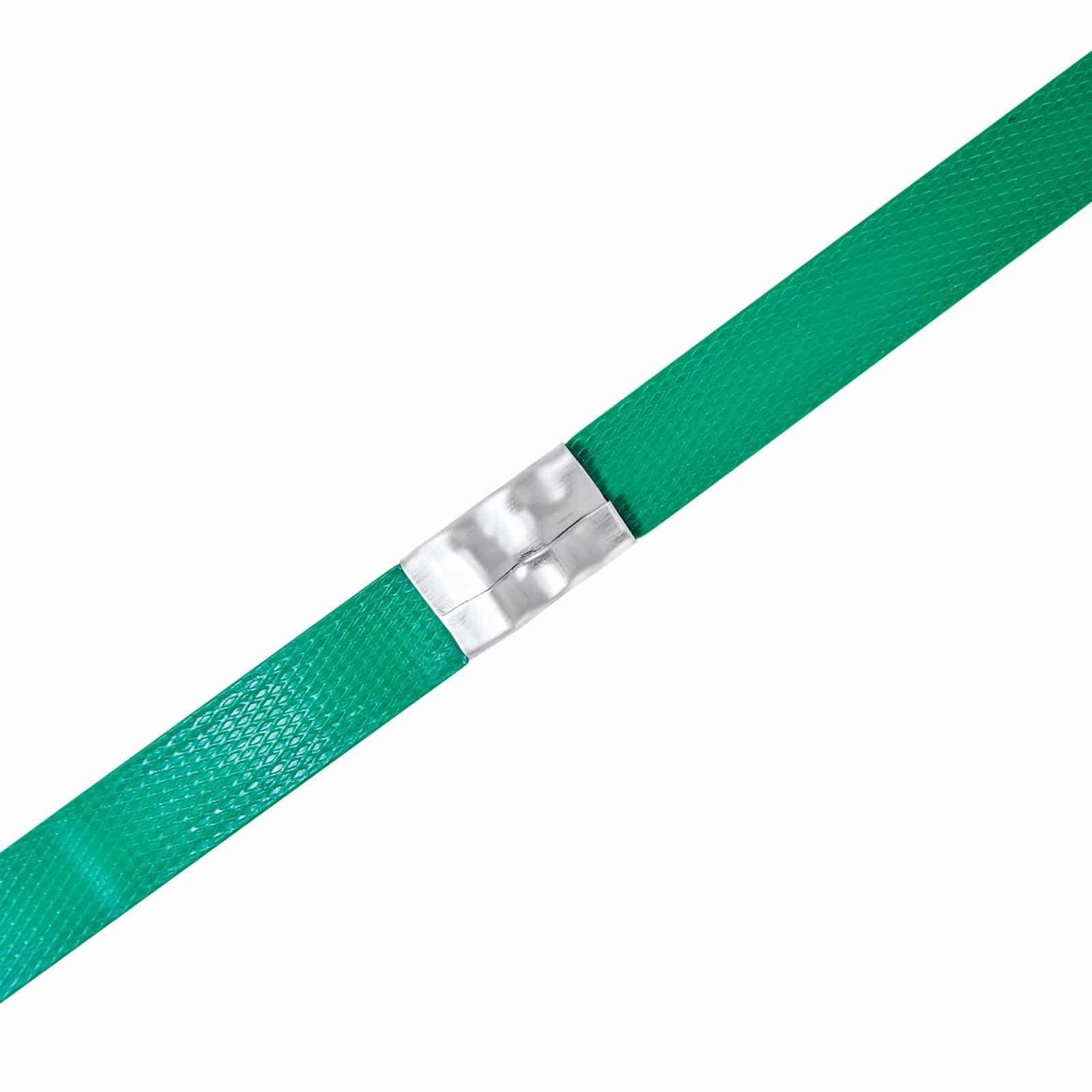 VEVOR Heavy-Duty PET Strapping Kit with 457m Strap, Sealer Tool, 450 Metal Seals, 150 Protectors & Gloves for Packaging — attēls 12