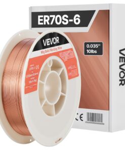 VEVOR ER70S-6 MIG metināšanas stieple 0,9 mm 4,5 kg – zema šļakatu līmeņa stieple maigam tēraudam ar gāzes aizsardzību