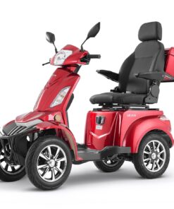 VEVOR 1000W Heavy-Duty 4-Wheel Electric Mobility Scooter for Seniors & Adults, 226kg Load, 35km Range, 3-Speed, All-Terrain