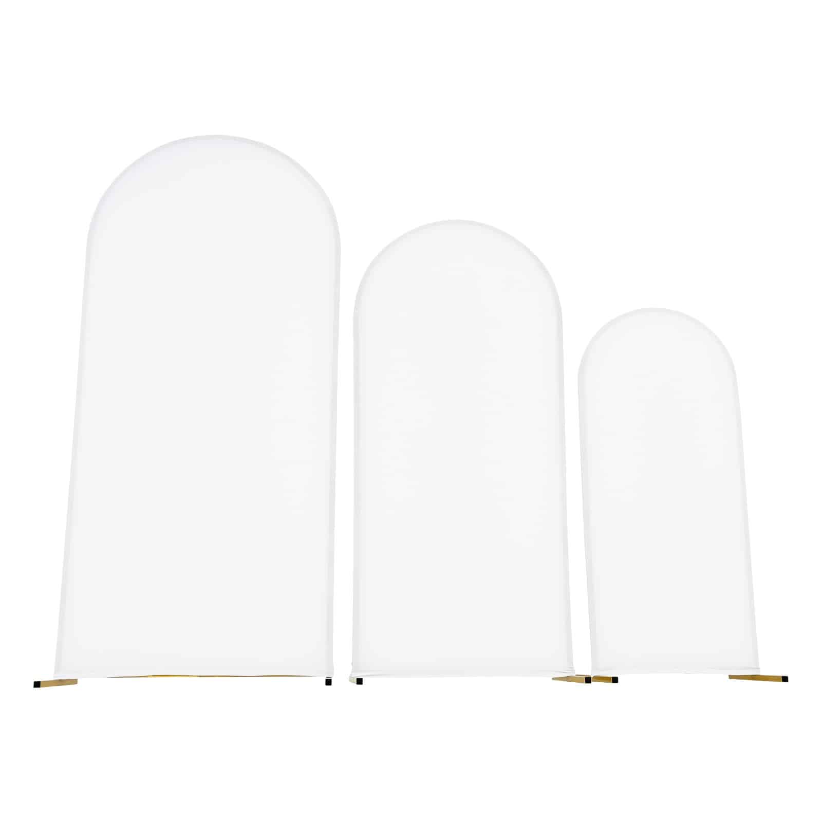 VEVOR Gold Metal Arch Backdrop Stand Set of 3 (1.8/1.5/1.2 m), Stable & Easy to Assemble, for Weddings, Parties, Events — изображение 11