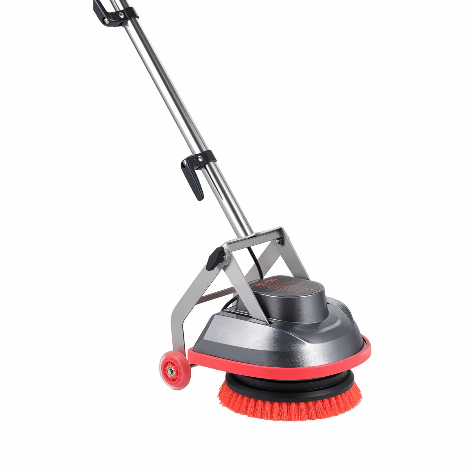 VEVOR Commercial Floor Scrubber & Polisher, 325 mm, 0.75 HP, 1200–1900 RPM, 13 m Cord, 3 Pads & Brushes, All Floor Types - Зображення 11