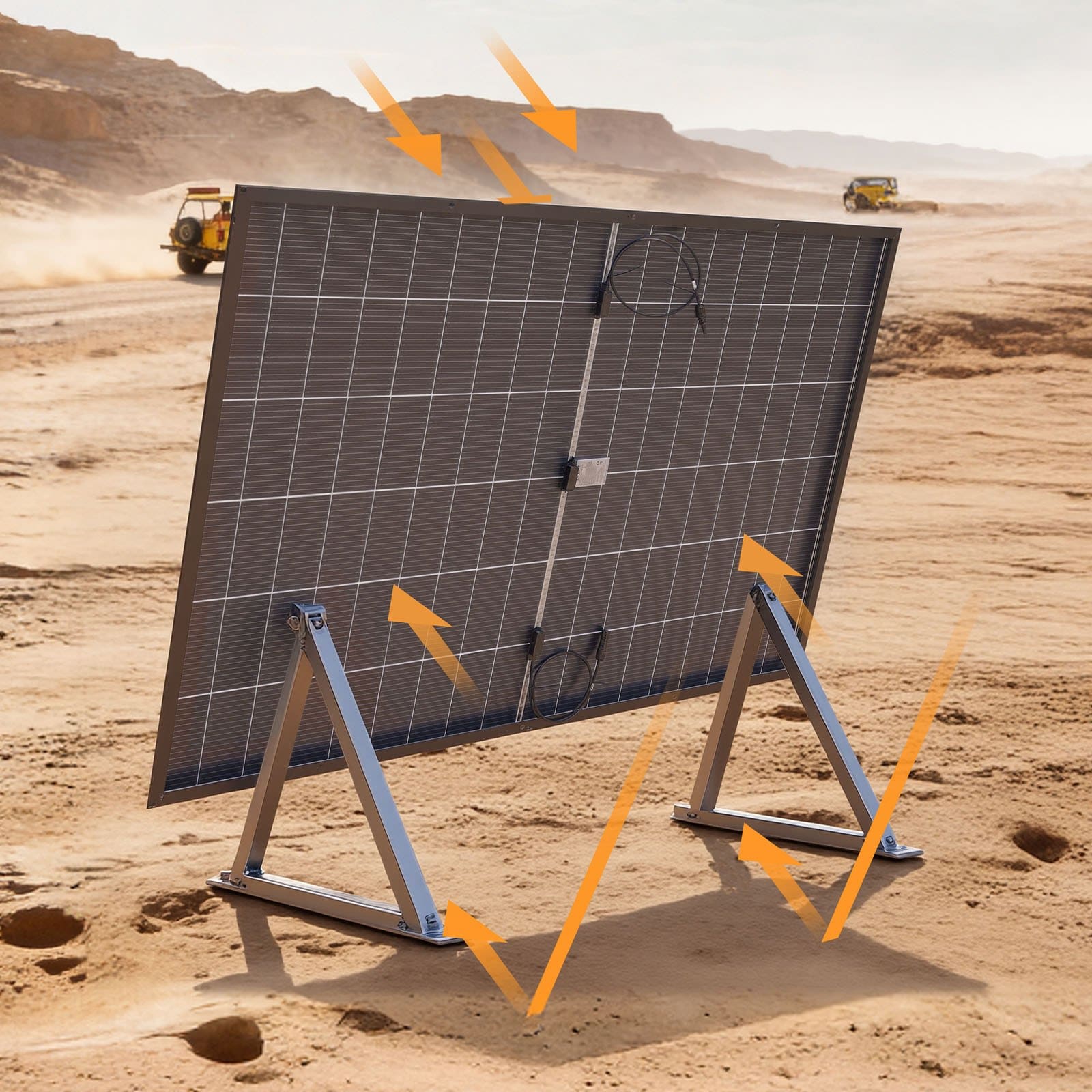 VEVOR 2PCS 400W Bifacial Solar Panels, 16BB N-Type Monocrystalline, 24% Efficiency, IP65, MC4 Output, for RV, Boat, Off-Grid — изображение 8