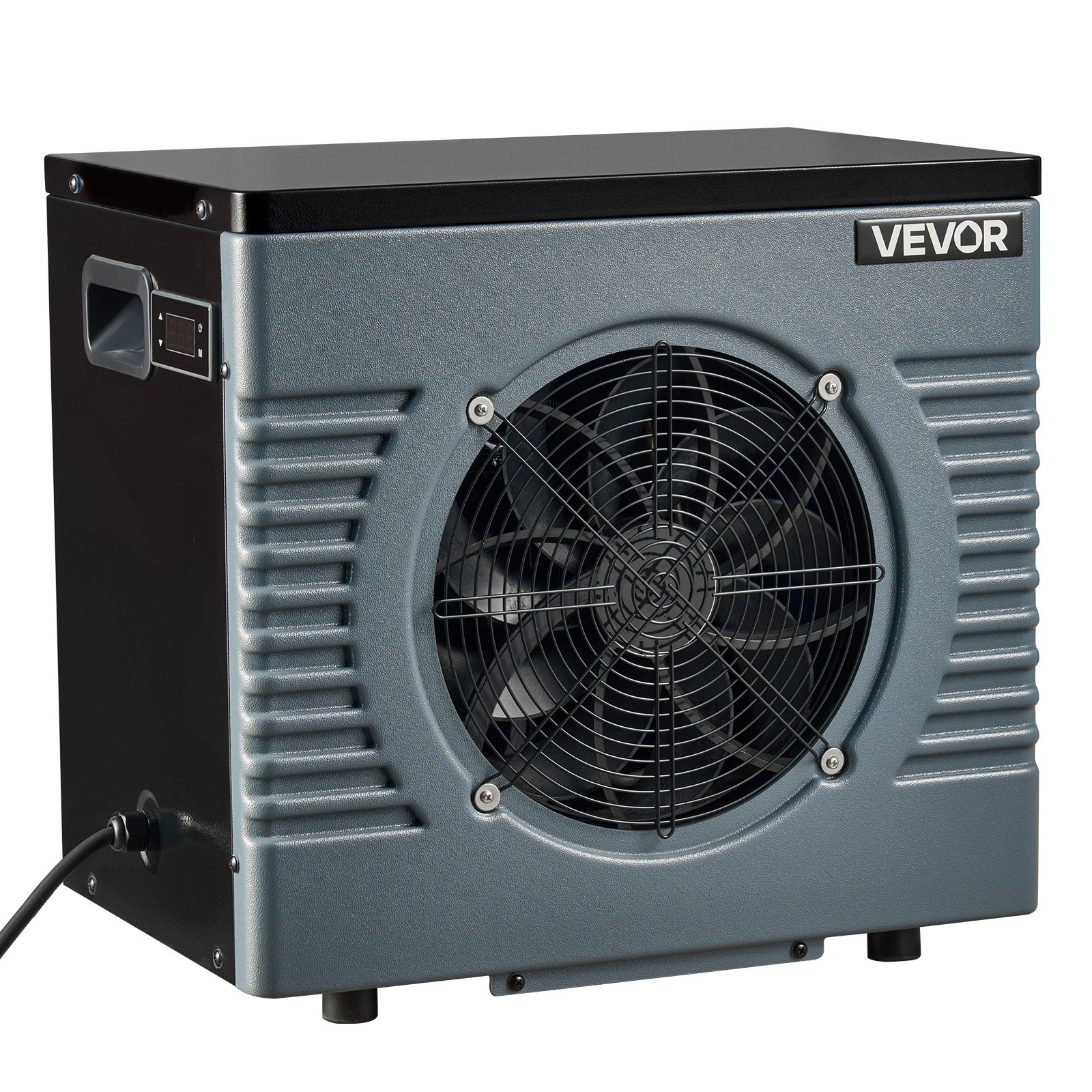 VEVOR 4.16 kW Pool Heat Pump, 220V Quiet Electric Heater & Chiller for 8–15 m³ Above Ground Pools, 15–40 °C, GFCI, Titanium - Зображення 10