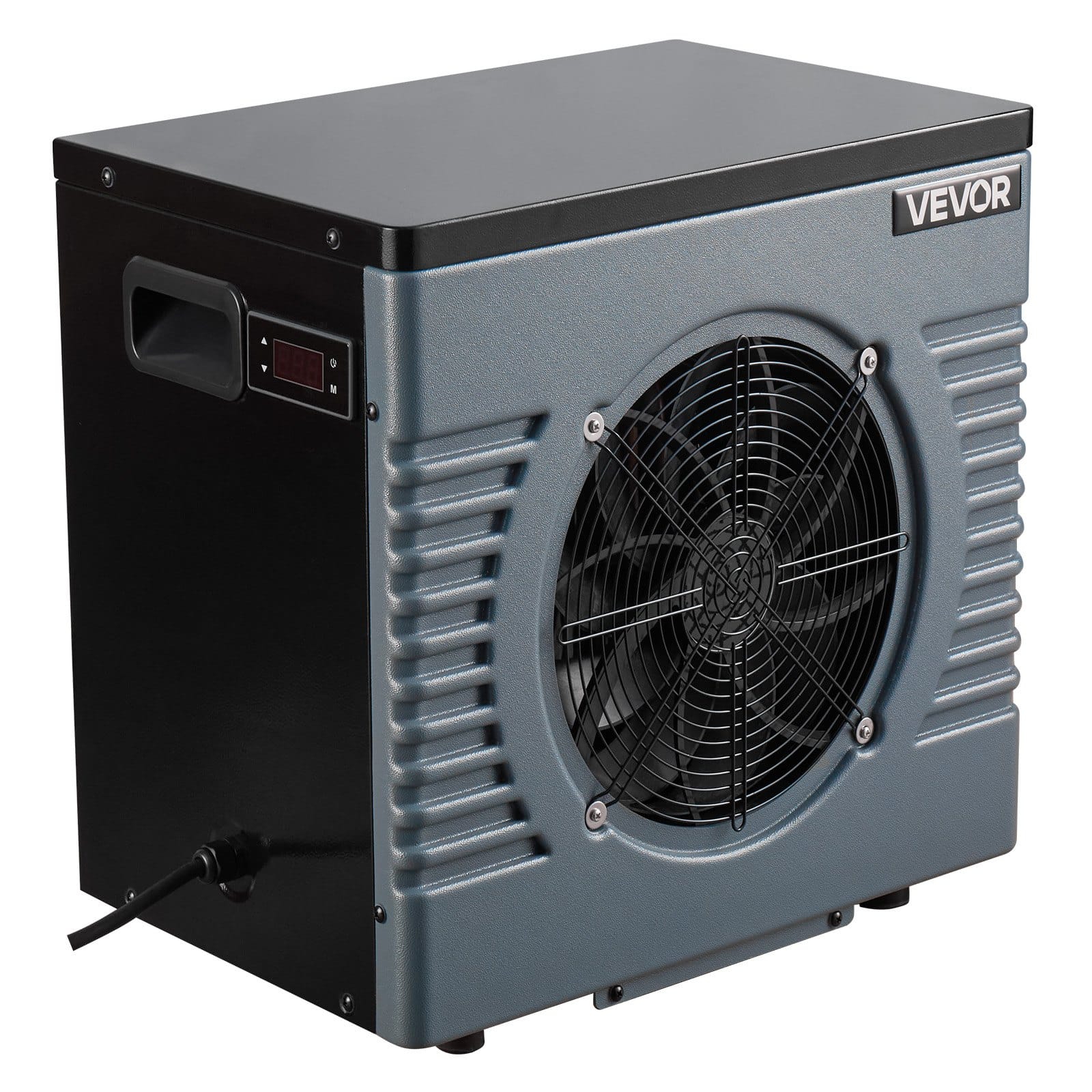 VEVOR 4.16 kW Pool Heat Pump, 220V Quiet Electric Heater & Chiller for 8–15 m³ Above Ground Pools, 15–40 °C, GFCI, Titanium - Зображення 11