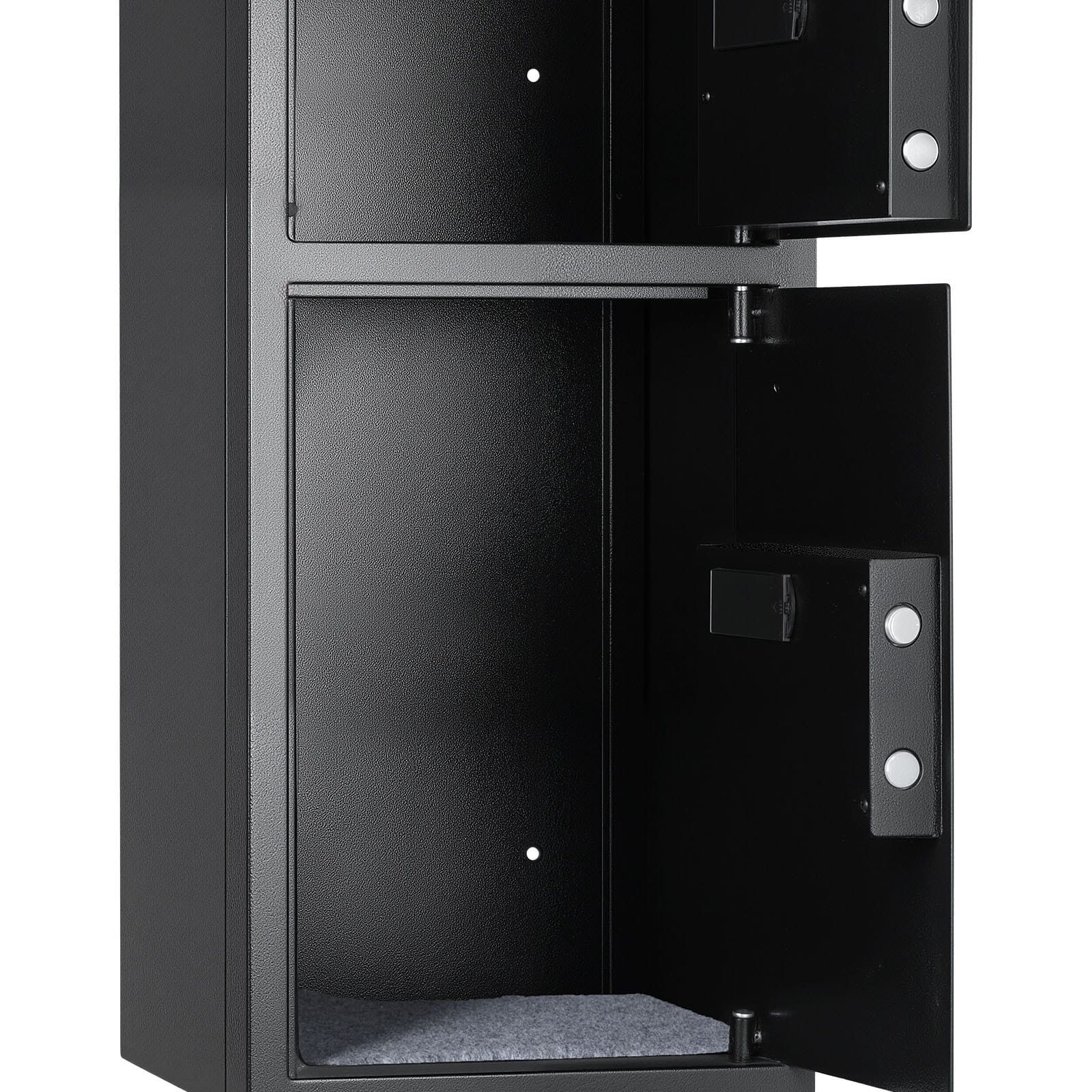 VEVOR 204L Double Door Safe Box with Drop Slot, Digital Keypad & Key, Fireproof Steel Security Vault for Cash, Documents, Jewelry - Зображення 12