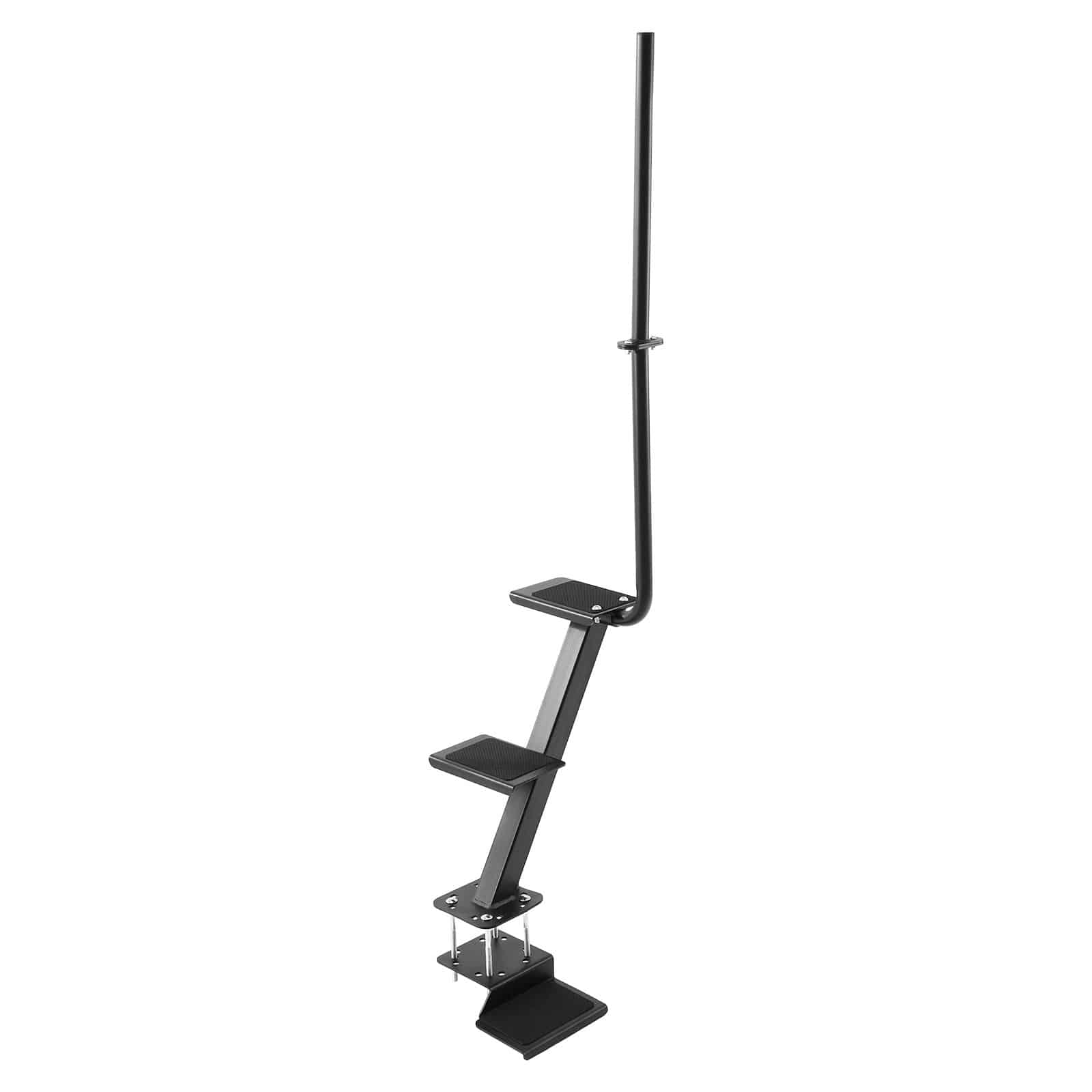 VEVOR 3-Step Steel Boat Trailer Ladder with Handrail, Non-Slip Steps, Bottom Mount for 76.2–101.6 mm Cross Beams — изображение 10