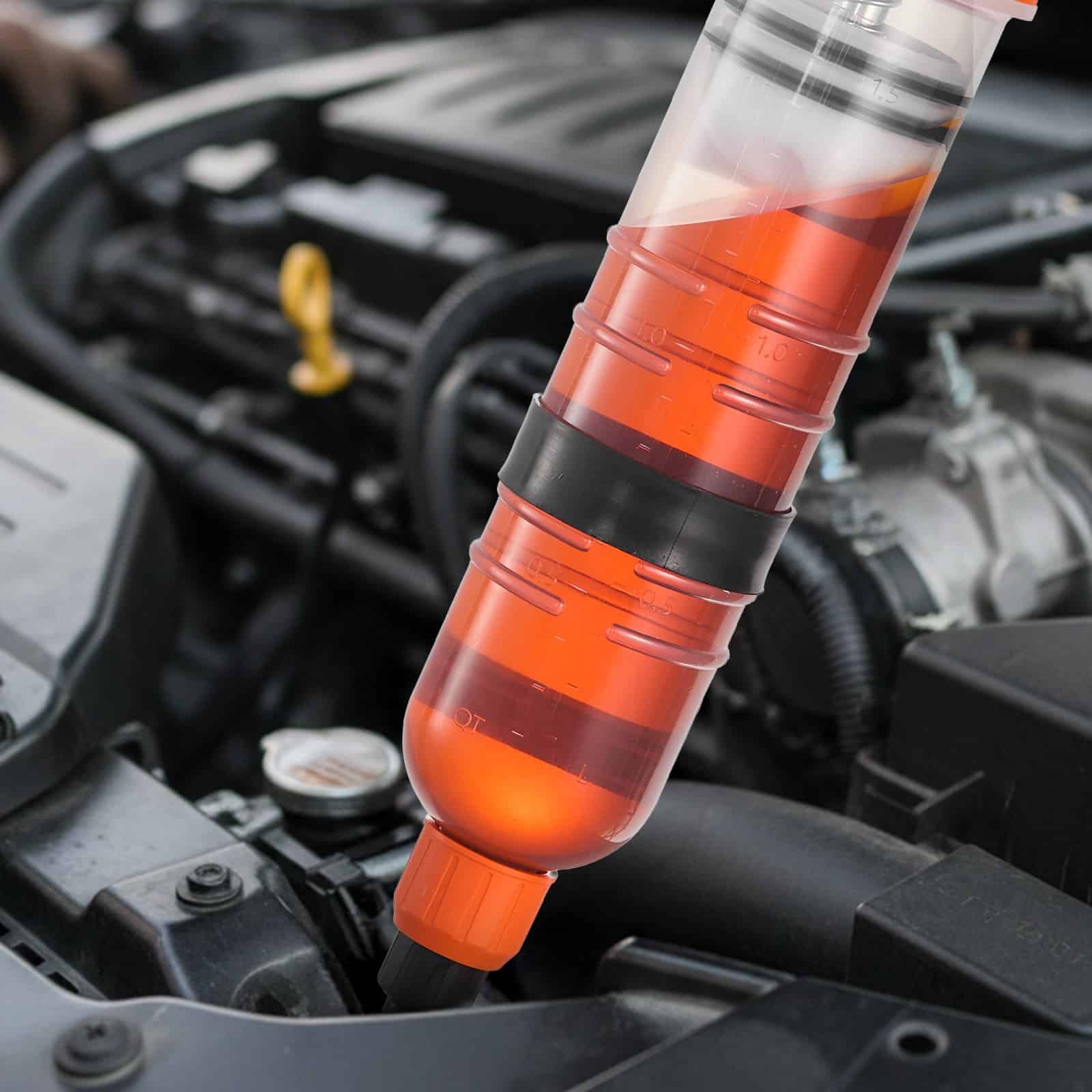 VEVOR 1.5 L Manual Fluid Extractor Pump, Oil Syringe with Hoses and Adapters for Engine Oil, Coolant, Brake and Transmission Fluid — изображение 8