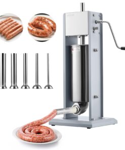 Вертикальный ручной колбасный наполнитель VEVOR 5 л