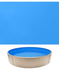 VEVOR 350.5 cm Round Overlap Pool Liner