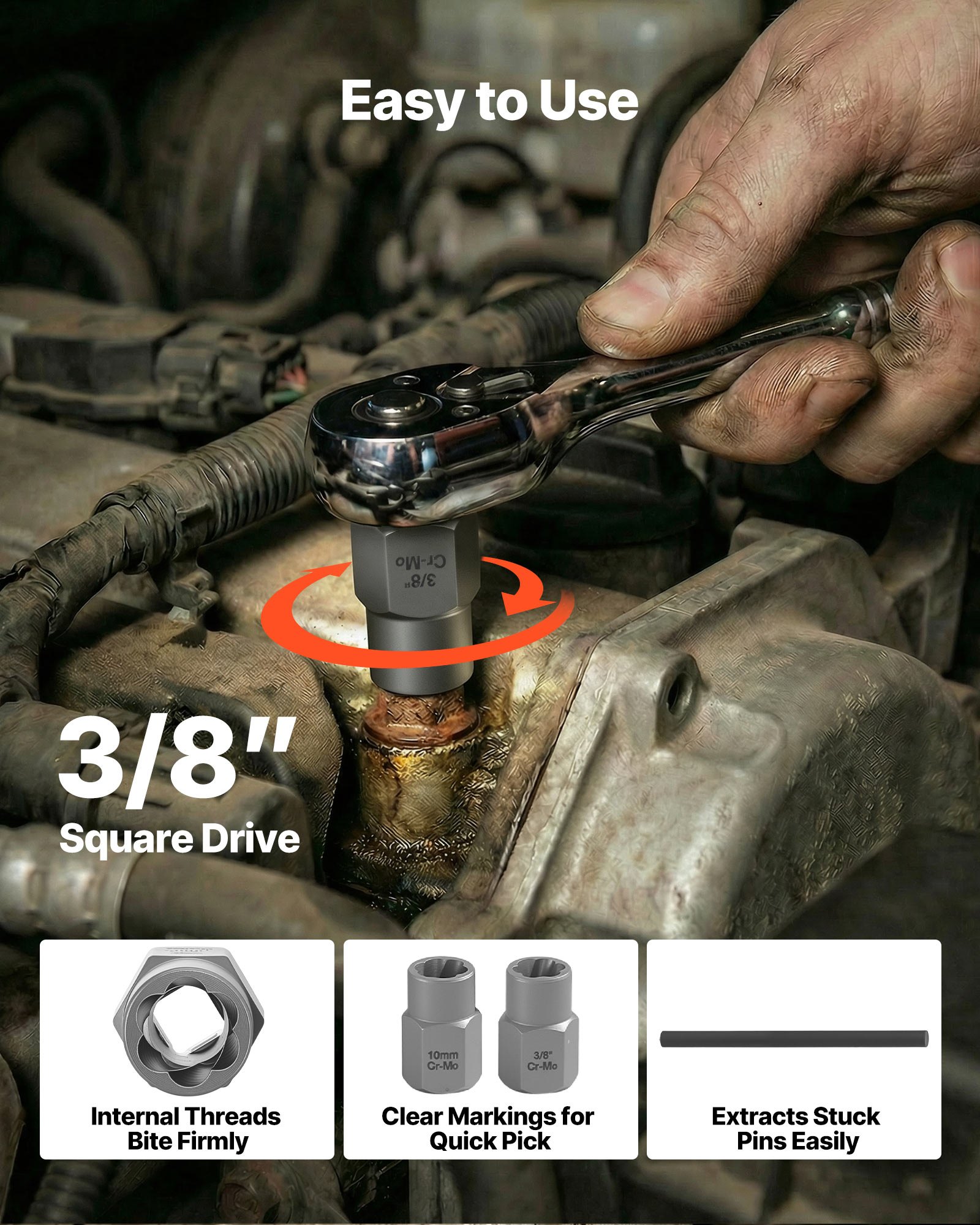 Rusted or Stripped Bolts and Nuts