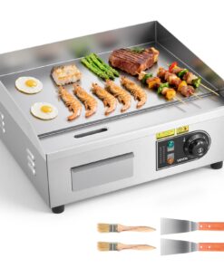 VEVOR 2800W Commercial Electric Griddle 450x300 mm