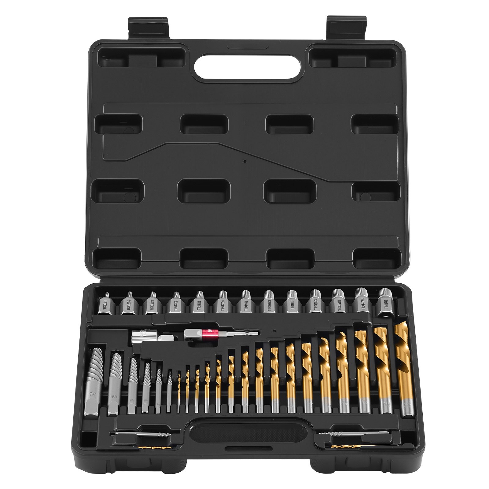 VEVOR 41‑Piece Screw & Bolt Extractor Set with Drill Bits