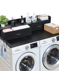 VEVOR washer dryer countertop 137 x 69.9 cm with shelf