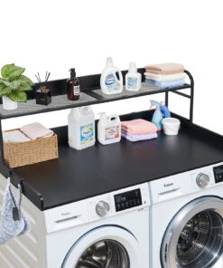 VEVOR Washer Dryer Countertop 137x69.9 cm with Shelf