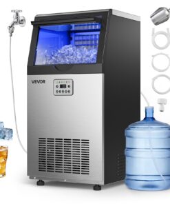 Коммерческий ледогенератор VEVOR 54 кг/24 часа
