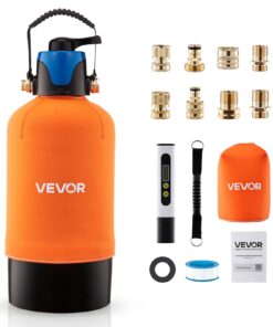 VEVOR 10L dejonizēta ūdens sistēma bezproblēmu automazgātavai ar DI sveķiem