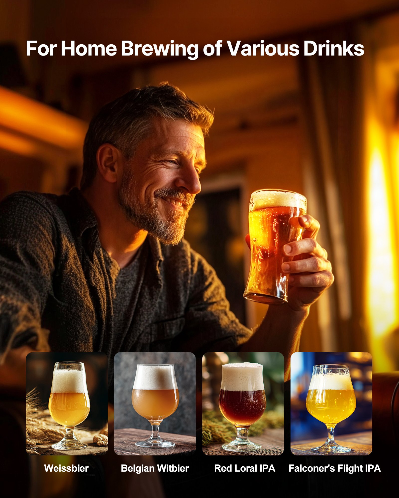 VEVOR Brew Bags Set for Automatic Beer Brewer, 2 Nylon Grain Bags & 10 Cotton-Linen Hop Bags, Fine Mesh, Reusable, 10 L Capacity - Image 6