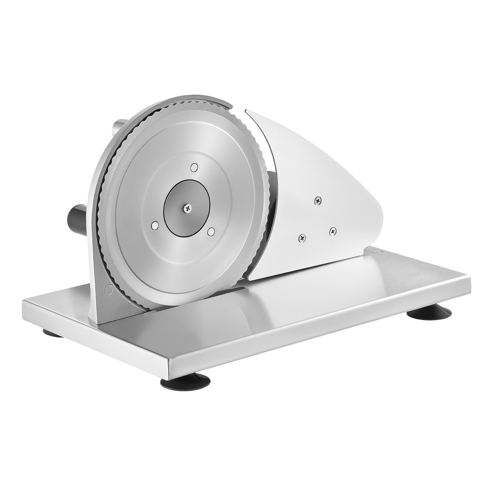 VEVOR Manual Bread & Cheese Slicer 0–15 mm, Stainless Steel Hand-Cranked Cutter with Micro-Serrated Blade and Suction Cups — attēls 10