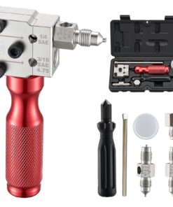 Комплект инструментов для сжигания тормозных линий VEVOR 45° для медных трубок 4,75 — 35 мм с двойной факельной матрицей