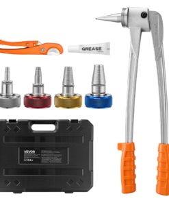 Инструментальный комплект для расширения труб VEVOR PEX 9,52 Manual 25,4 мм с 4 головками