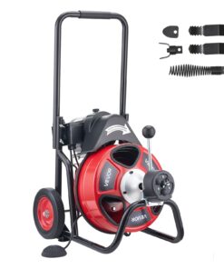 VEVOR 30m x 9.5mm Drain Cleaner Machine