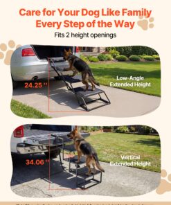 Non-Slip Portable Pet Ramp Ladder