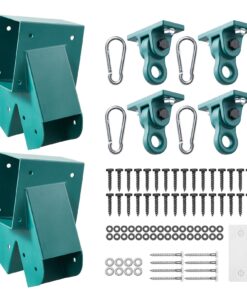VEVOR heavy-duty A-frame swing set brackets with 2 swing seats
