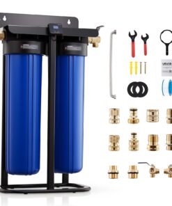 VEVOR dejonizēta ūdens sistēma 8L ar DI sveķiem