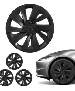 VEVOR 19" (48 см) Матово-черные 10-спицевые колпаки ABS для Tesla Model Y 2025 года
