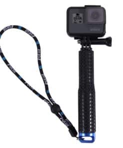 Selfie Stick Puluz sporta kamerām (DJI, GoPro, Insta360) (melns)