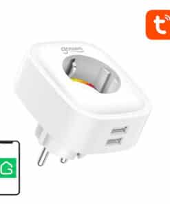 Viedais spraudnis WiFi Gosund SP112 2xUSB, 16A, Tuya