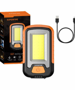 Superfire G21 workshop flashlight, 650lm, USB