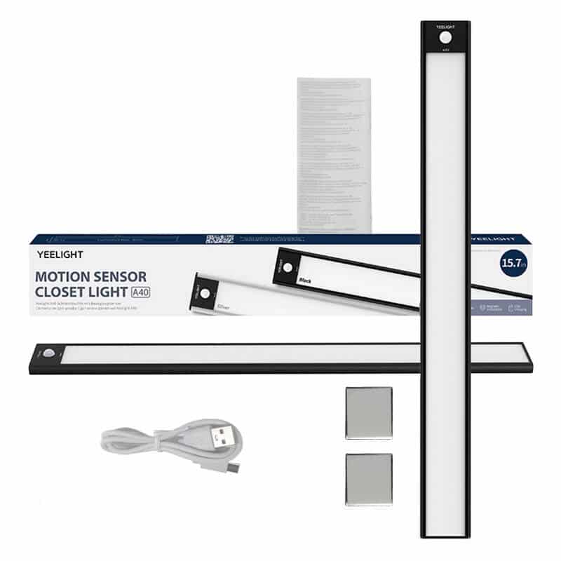 Yeelight Closet Sensor Light 40cm - black 4000 K — изображение 6