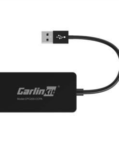Carlinkit CCPA bezvadu adapteris Apple Carplay/Android Auto (melns)