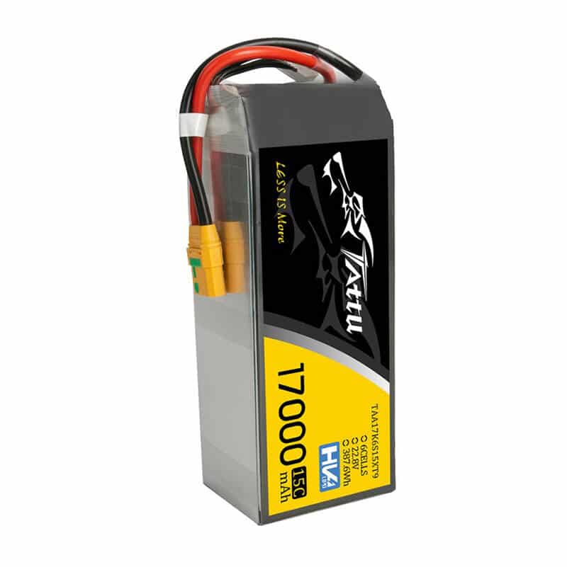 Tattu 17000mAh 22.8V 15C 6S1P Lipo Battery with XT90-S(anti-spark) Plug — изображение 3