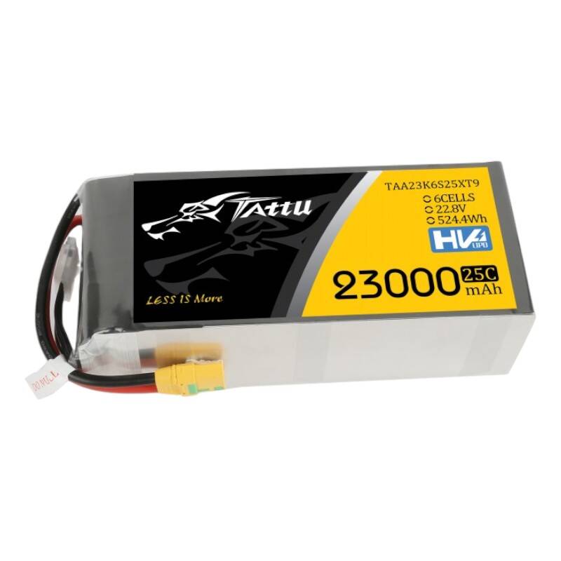 Tattu 23000mAh 22.8V 25C 6S1P Lipo Battery Pack With XT90-S - Зображення 2