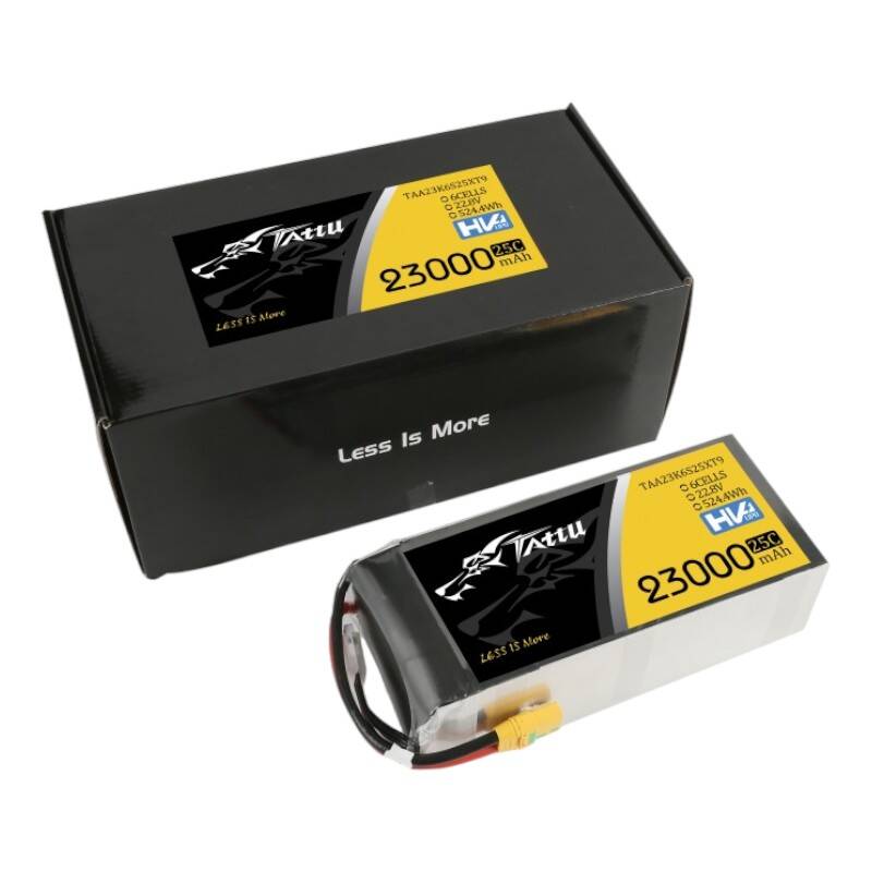 Tattu 23000mAh 22.8V 25C 6S1P Lipo Battery Pack With XT90-S - Зображення 5