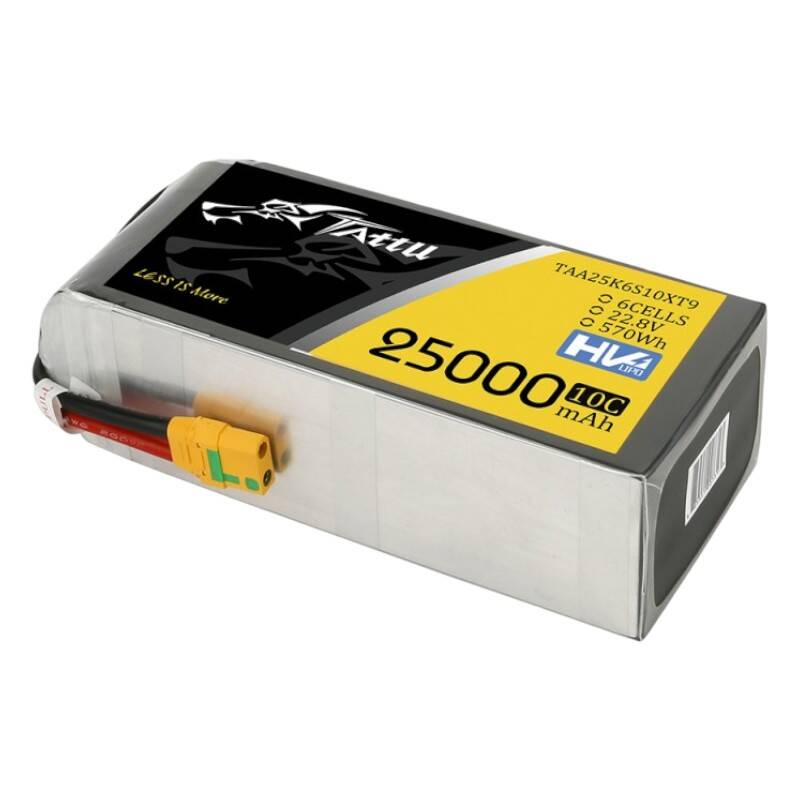 Tattu 25000mAh 22.8V 10C 6S1P Lipo Battery Pack With XT90-S - Зображення 3