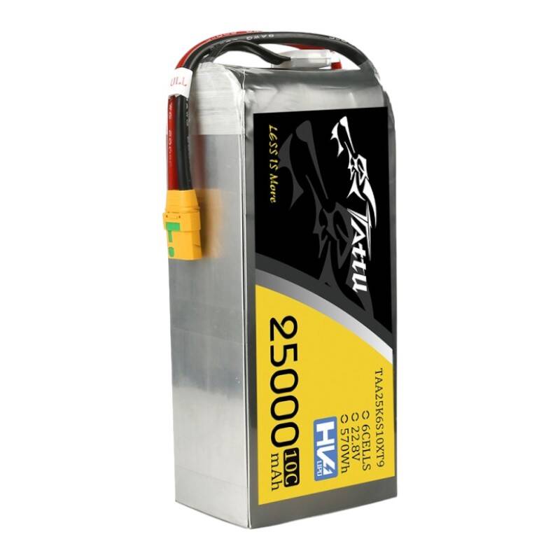Tattu 25000mAh 22.8V 10C 6S1P Lipo Battery Pack With XT90-S - Зображення 4