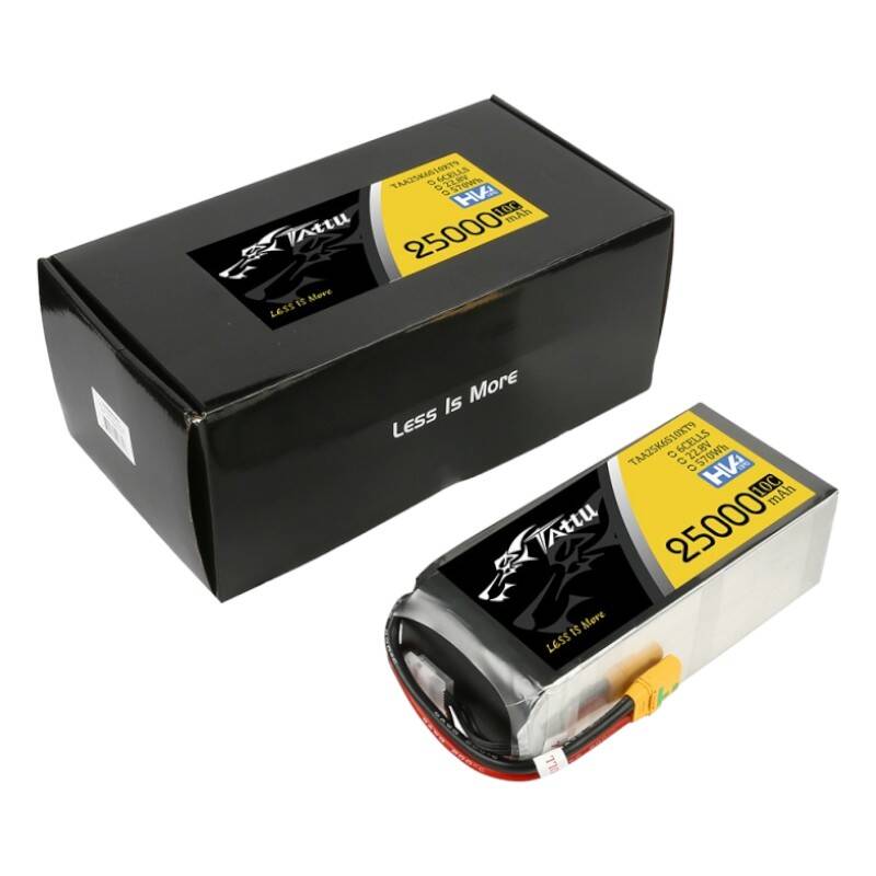 Tattu 25000mAh 22.8V 10C 6S1P Lipo Battery Pack With XT90-S - Зображення 5