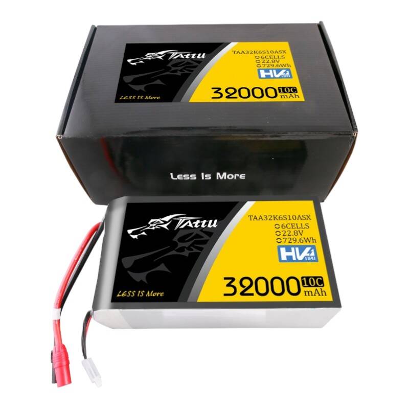 Tattu 32000mAh 22.2V 25C 6S1P Lipo Battery Pack with AS150+XT150 - Зображення 5