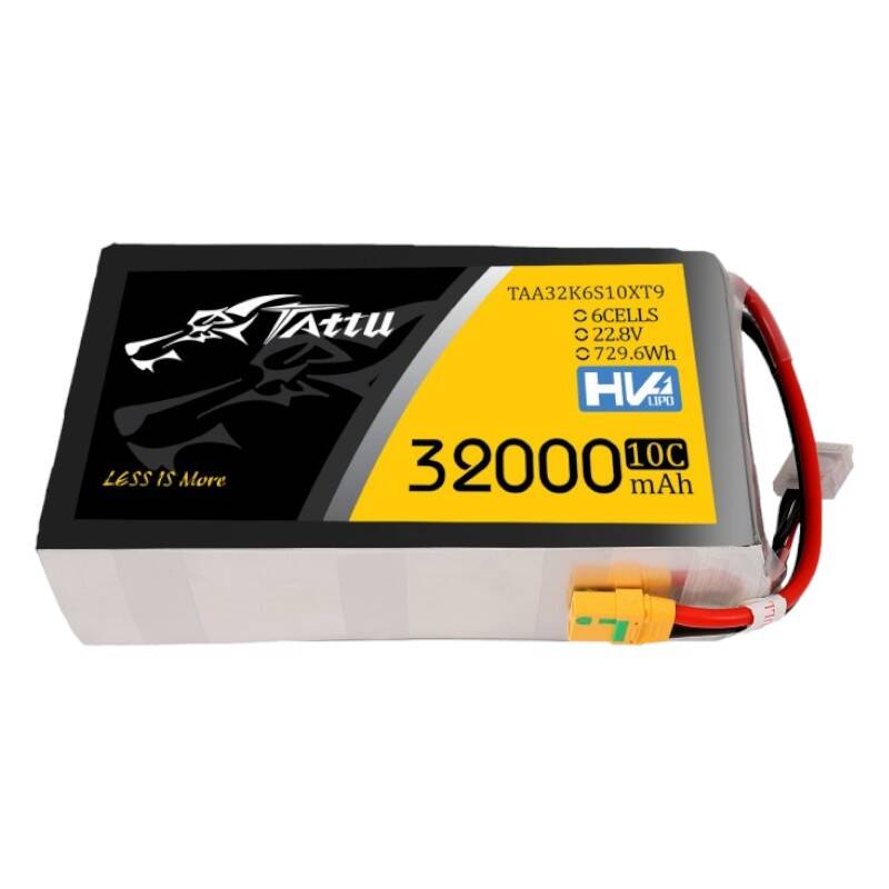 Татту 32000mAh 22.8V 10C 6S1P Lipo акумуляторної батареї з XT90-S