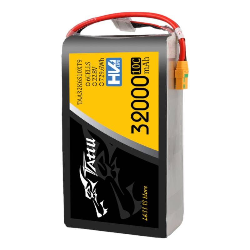Tattu 32000mAh 22.8V 10C 6S1P Lipo Battery Pack With XT90-S - Зображення 3