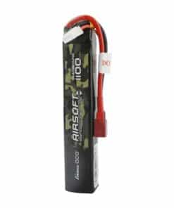 Батарея Lipo Gens ace 25C 1100mAh 3S1P 11.1V Airsoft Gun с Т-образным вилкой