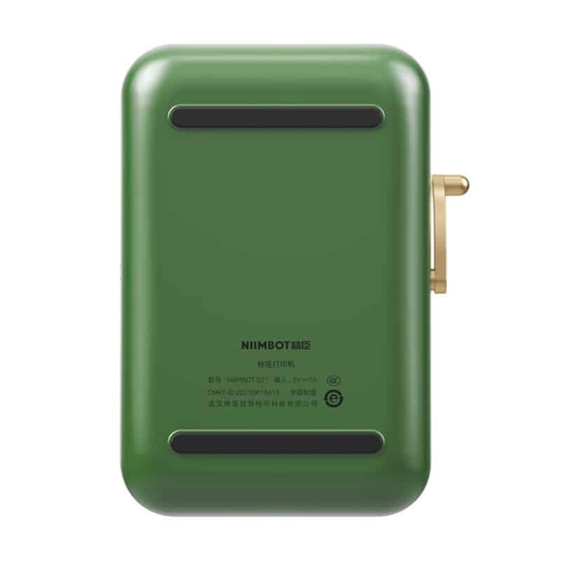 Niimbot B21 Pro Portable Label Printer (dark green) - Зображення 3