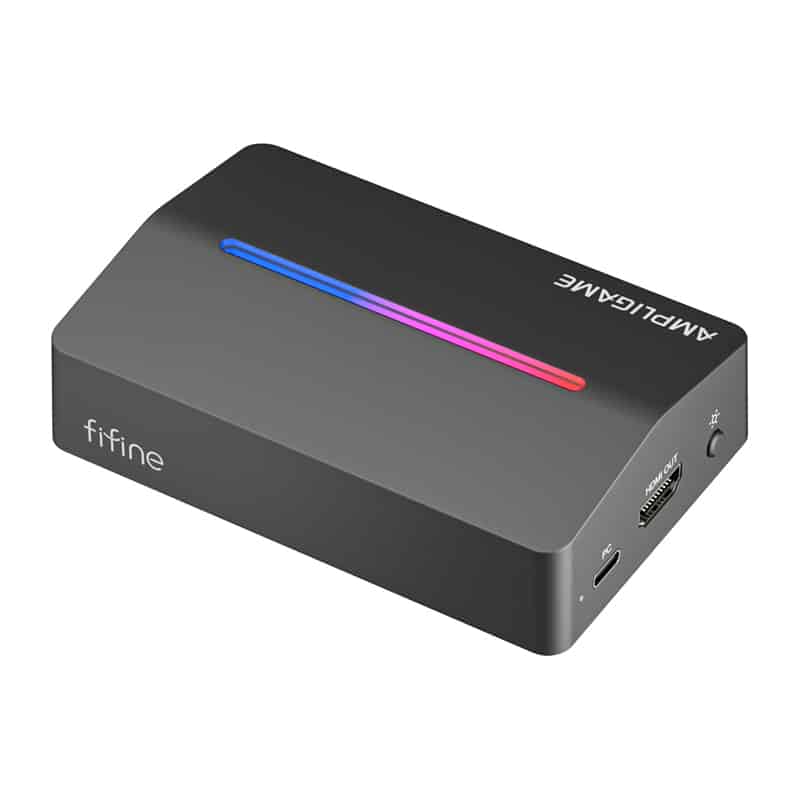 Fifine V3, HDMI to USB-A capture card (black) - Зображення 2