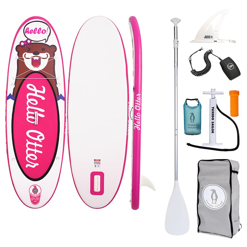 FunWater Tuxedo Sailor Детская доска для весла SUP 2,4 м (розовая)