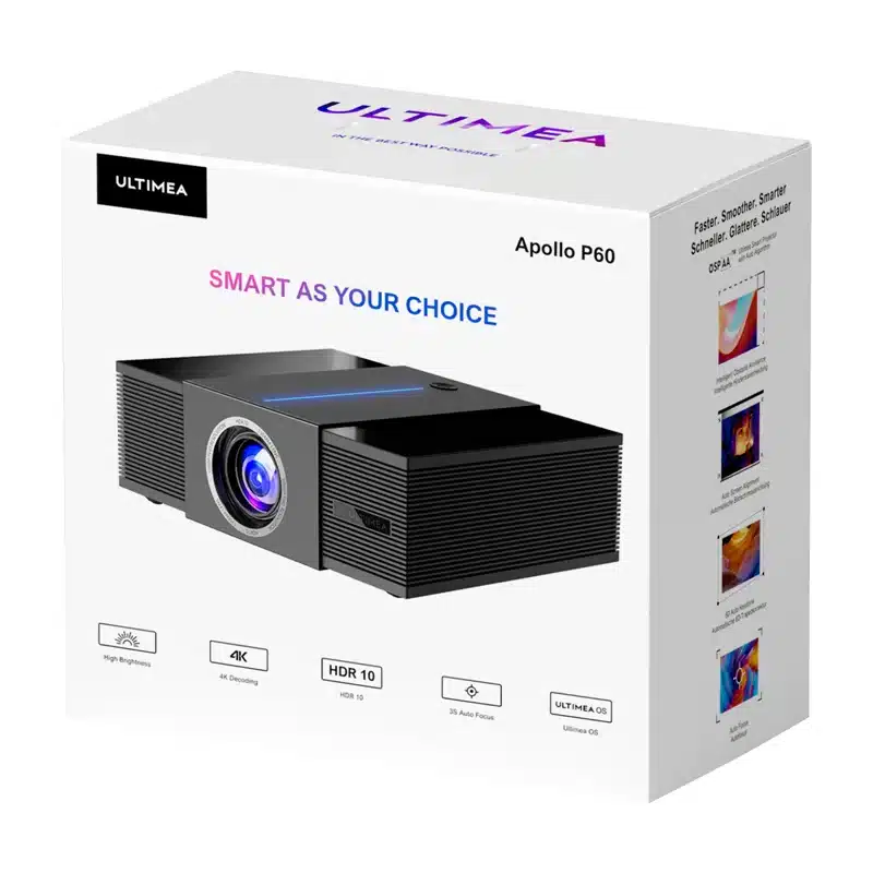 Ultimea Apollo P60 Projector - Зображення 2