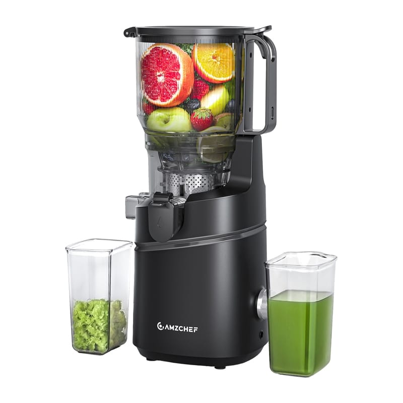 AMZCHEF SJ-036CBK Slow Juicer (Black) — изображение 3